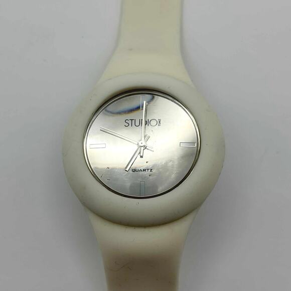 White Studio Time Watch - Picture 3 of 5